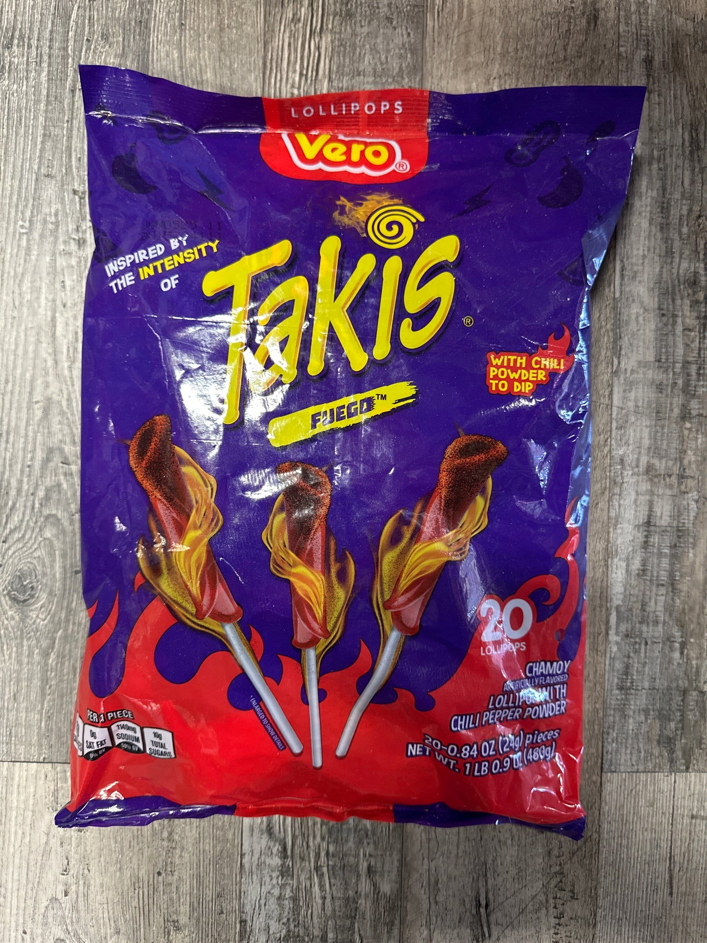 Takis Lolipop 20 Pieces