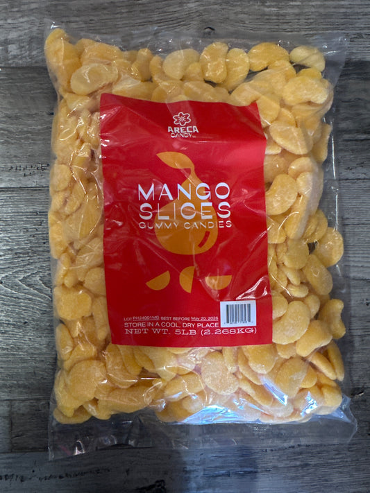 5lbs Mango Gummy Slices