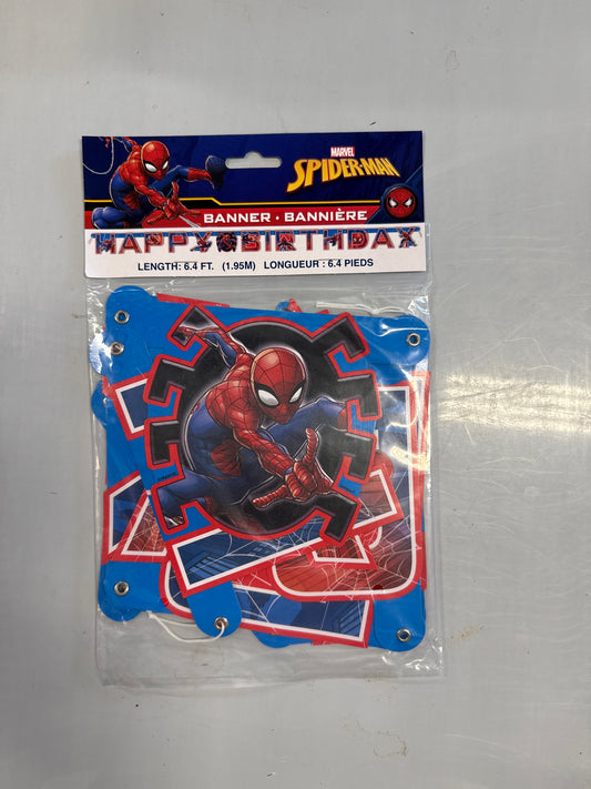 Spider-Man Jointed Banner