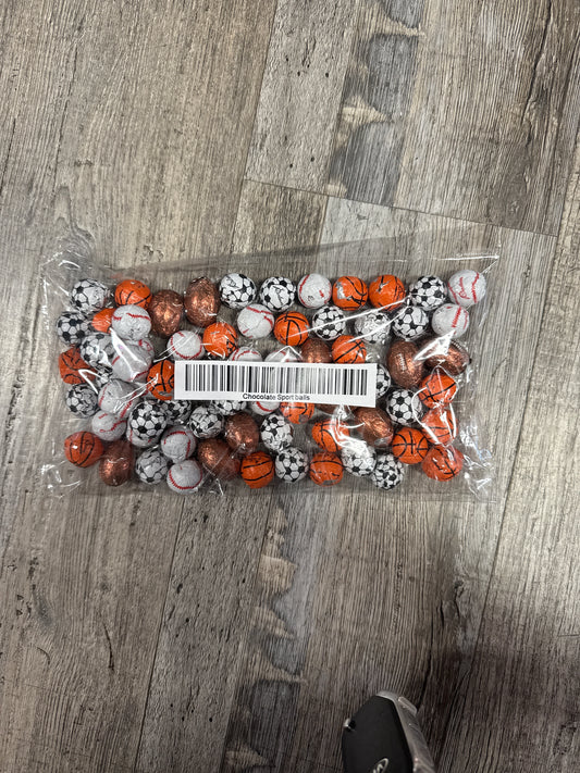 Chocolate Sports Balls Mini Pack
