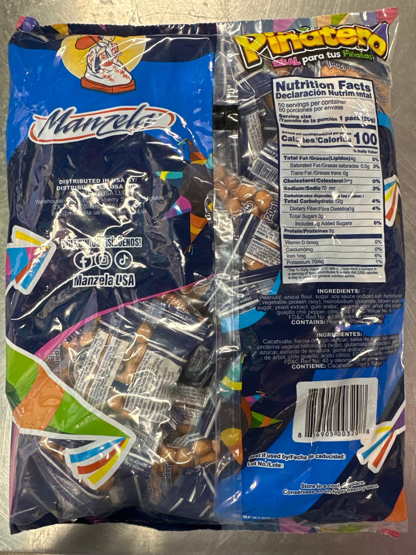 Piñatero Japanese Peanuts 50 Pack