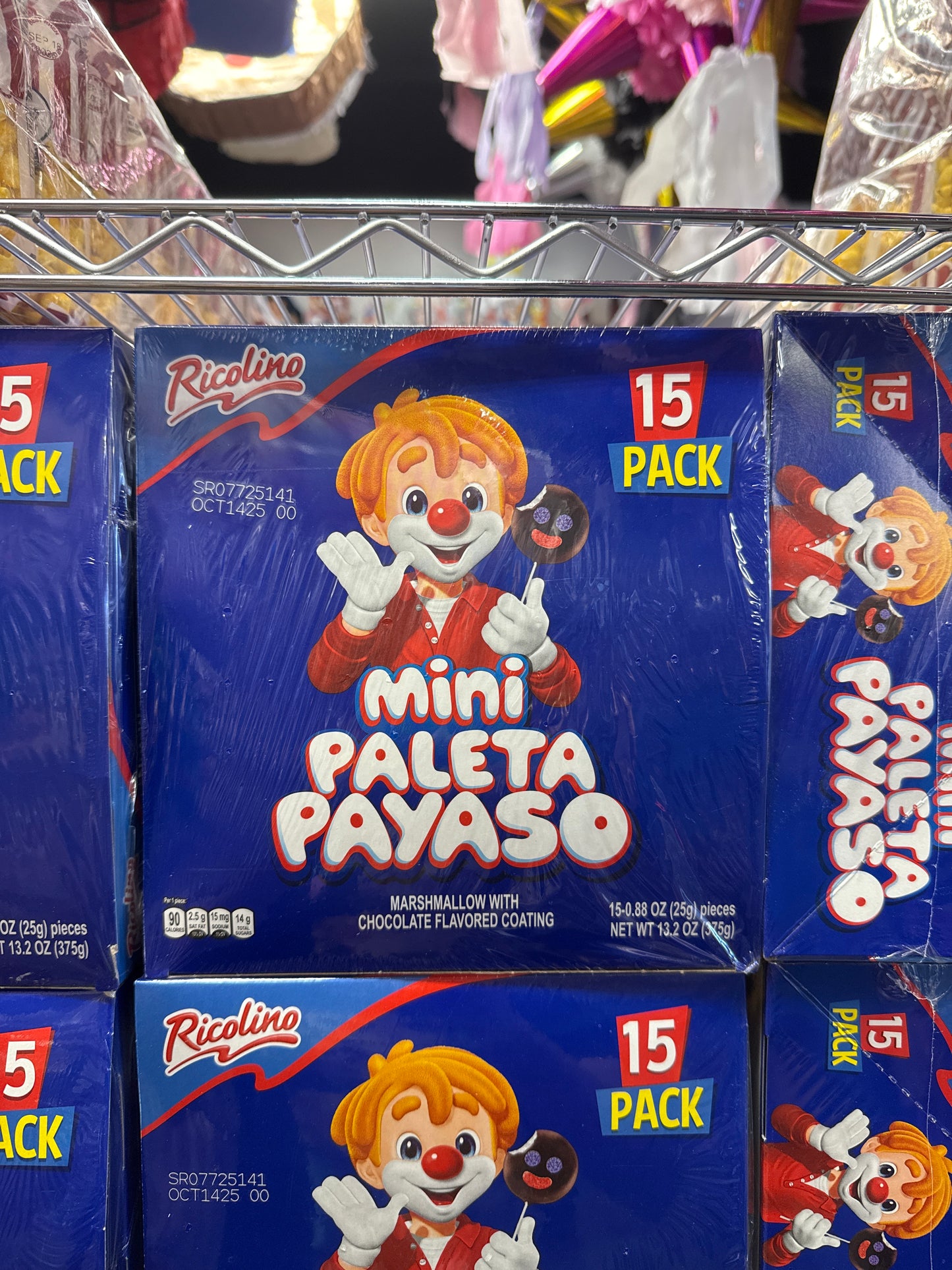Mini Paleta Payaso 15 pk