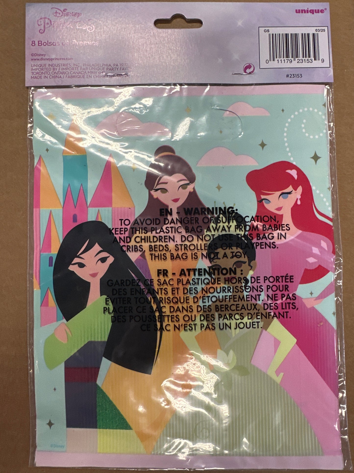 Princess loot bags