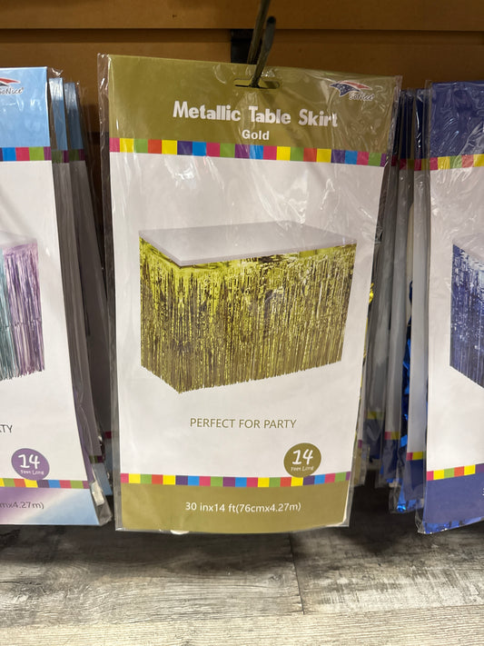 Gold Foil Skirt