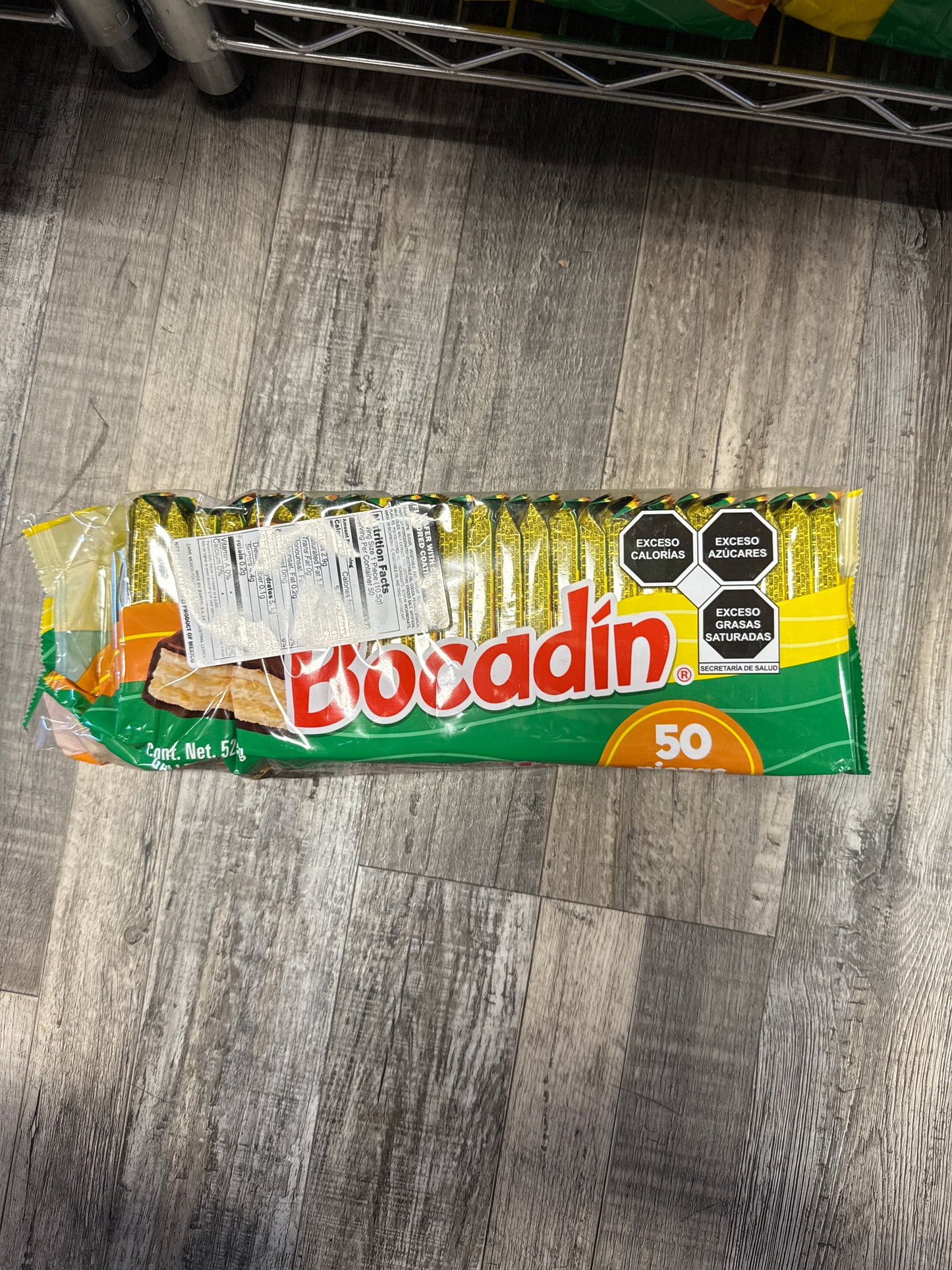 Bocadin Chocolate Wafer Cookies