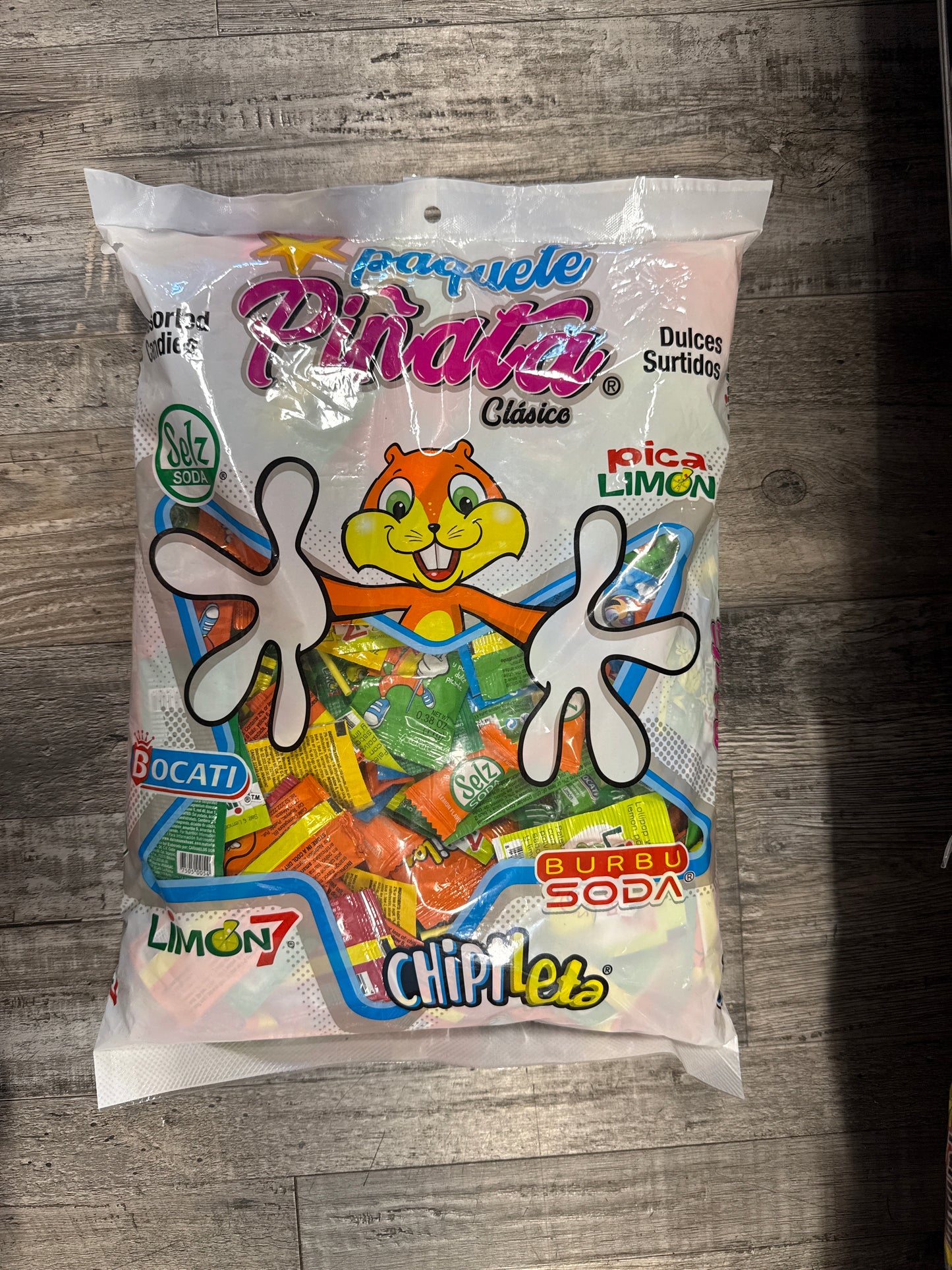 Paquete Piñata Clasico Mix Candy Pica Limon