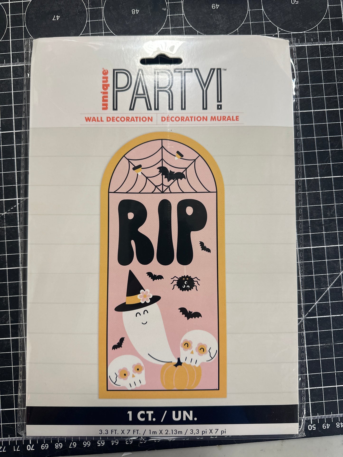 RIP Wall Decor Pink