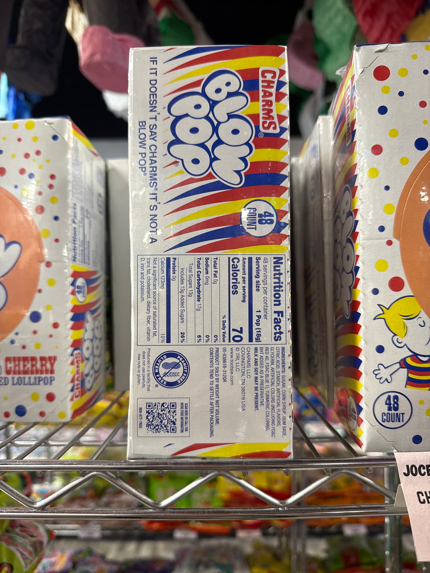 Charms Cherry Blow Pop 48 ct