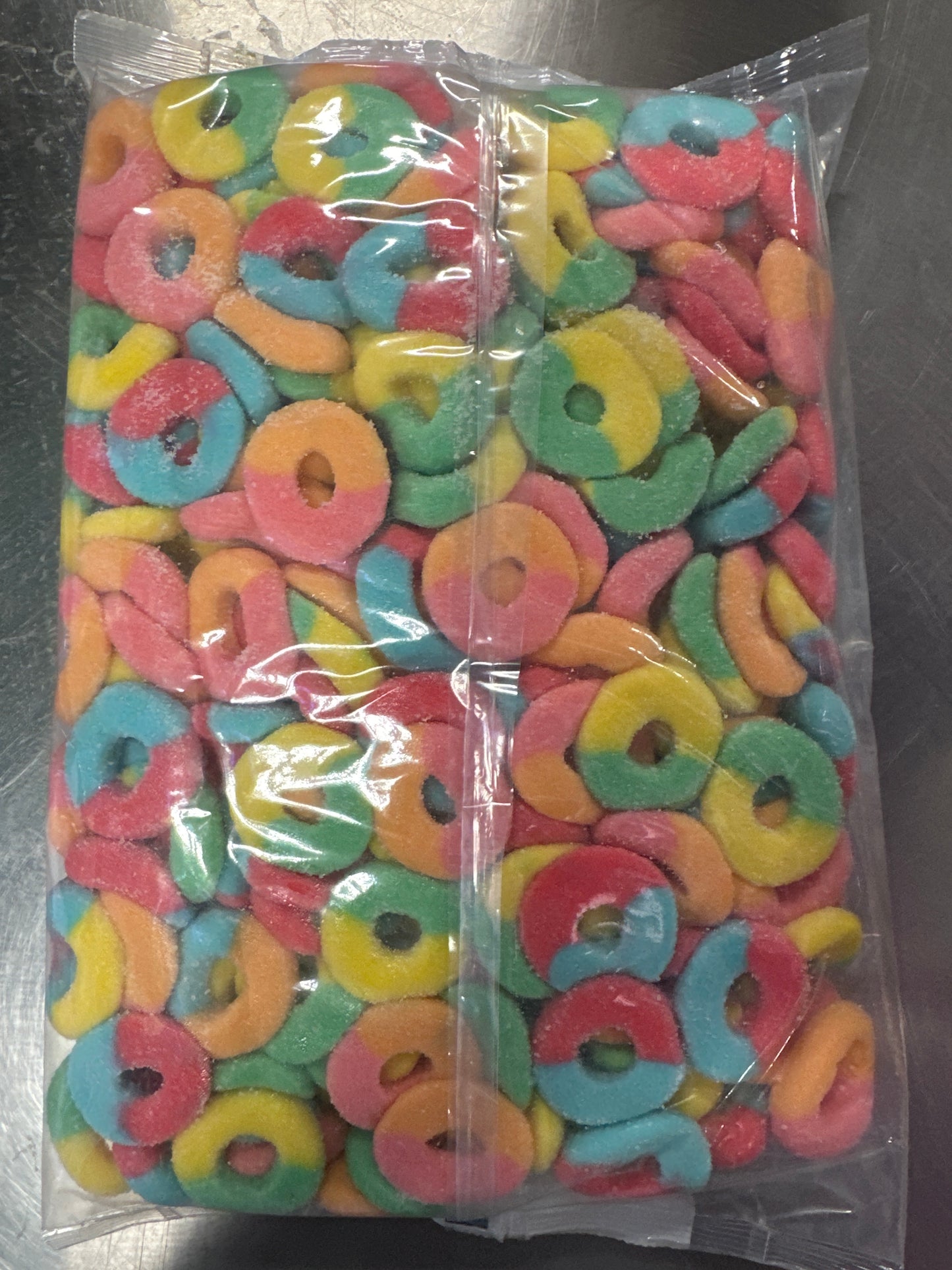 Jovy 5lbs Neon Sour Ring Gummy’s