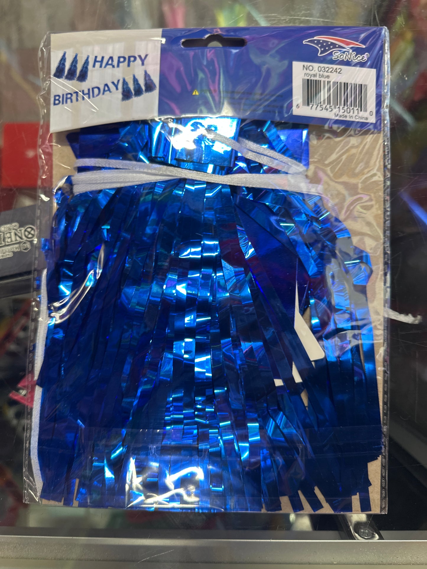 Royal Blue HBD Banner