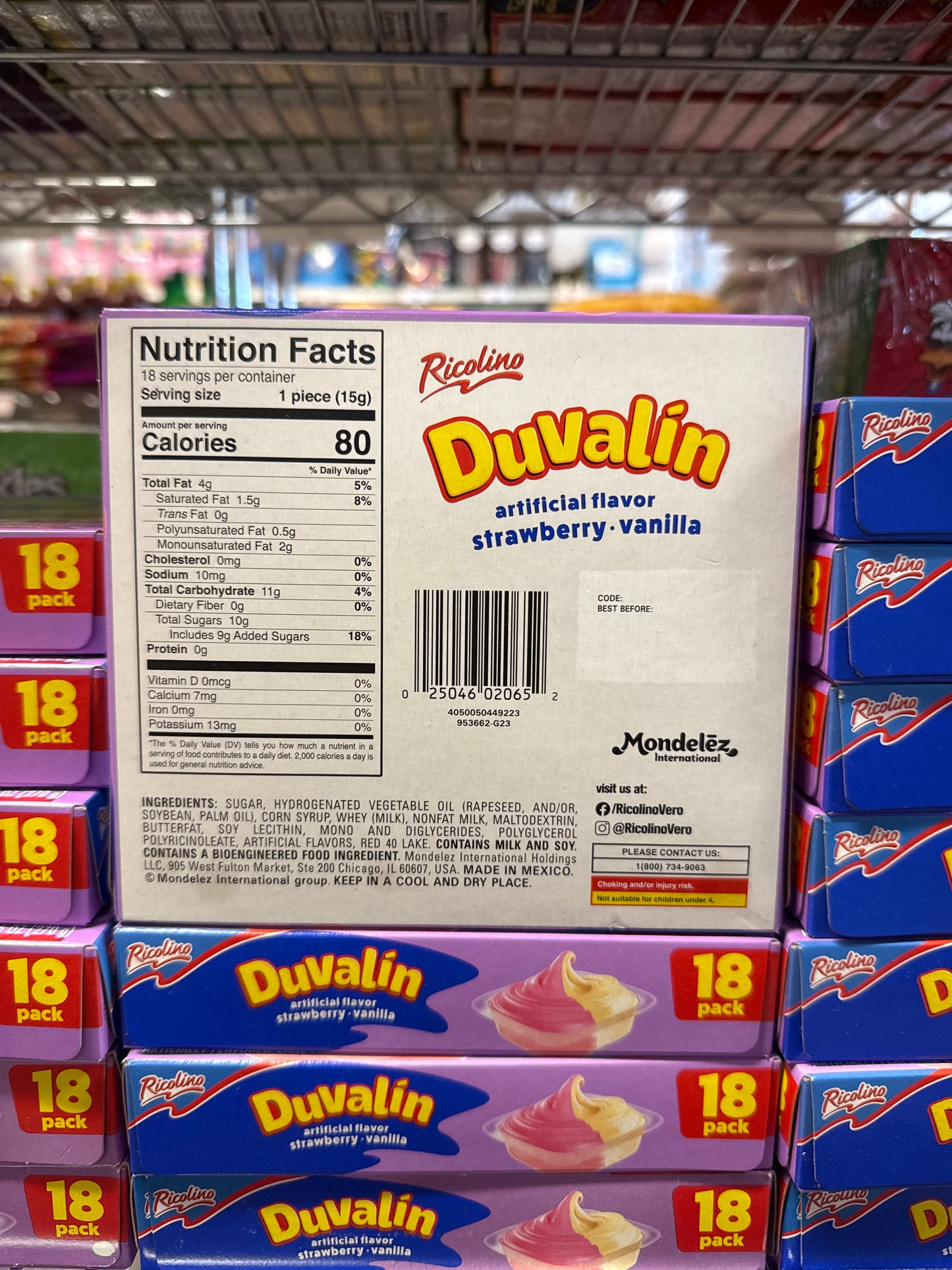 Duvalin Strawberry Vanilla 18 pm