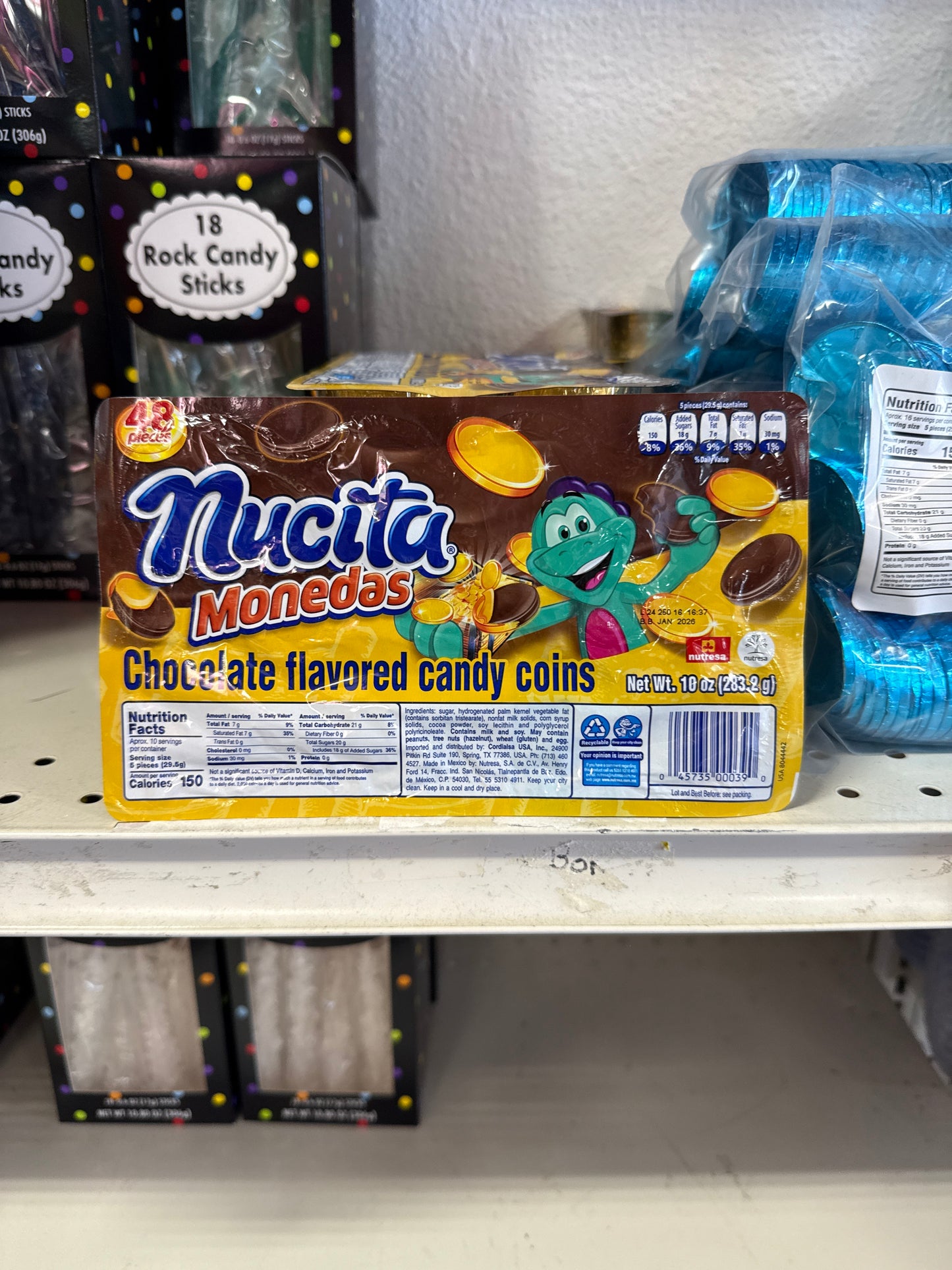 Nucita Moneda Chocolate Coins 48 pk