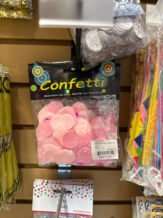 Small Pink Confetti