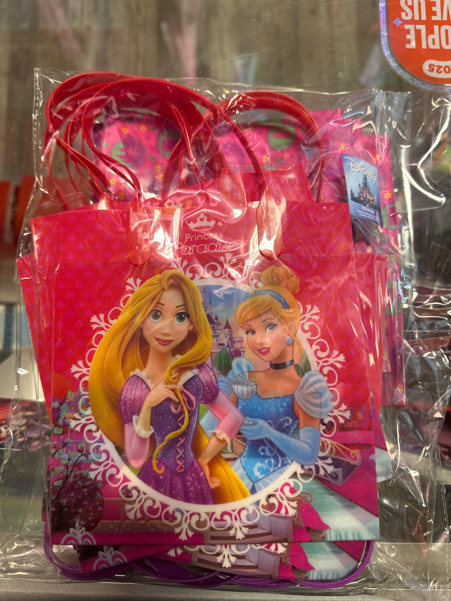 Disney Princess Plastic Bags 12 pack