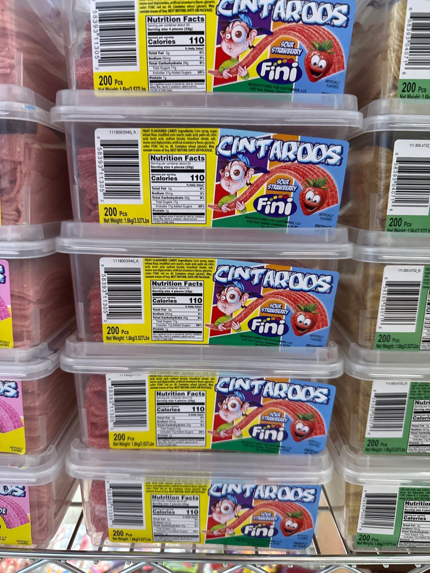 Fini Cintaroos Sour Strawberry