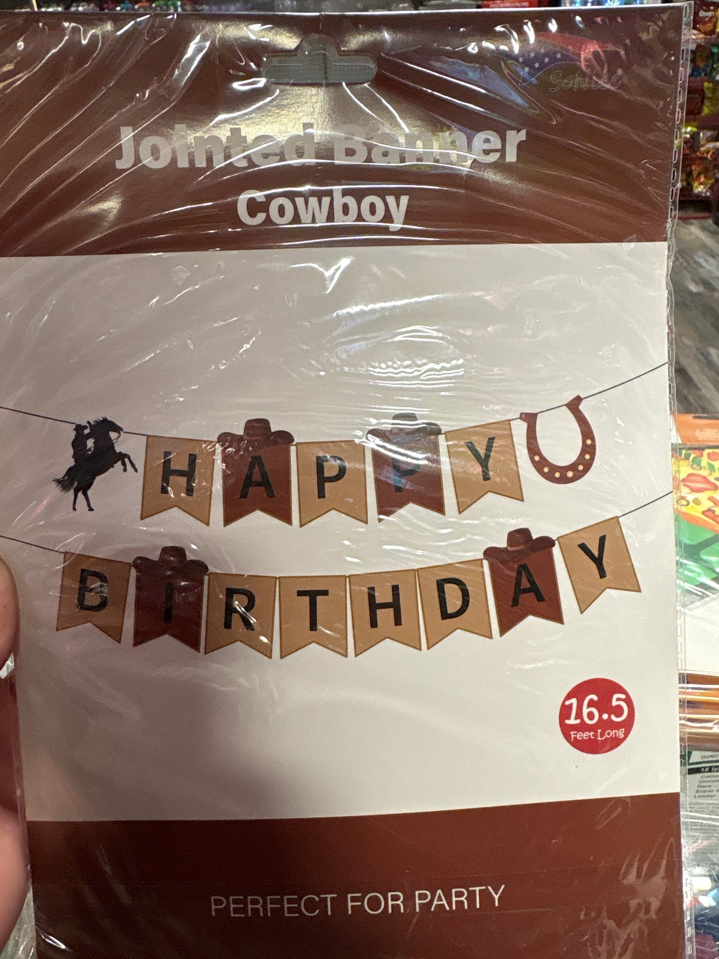 Cowboy Birthday Banner