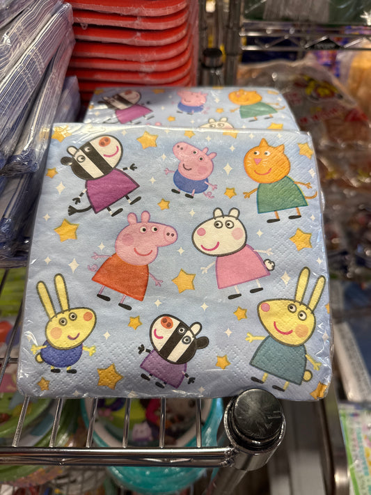 Peppa Pig Napkins
