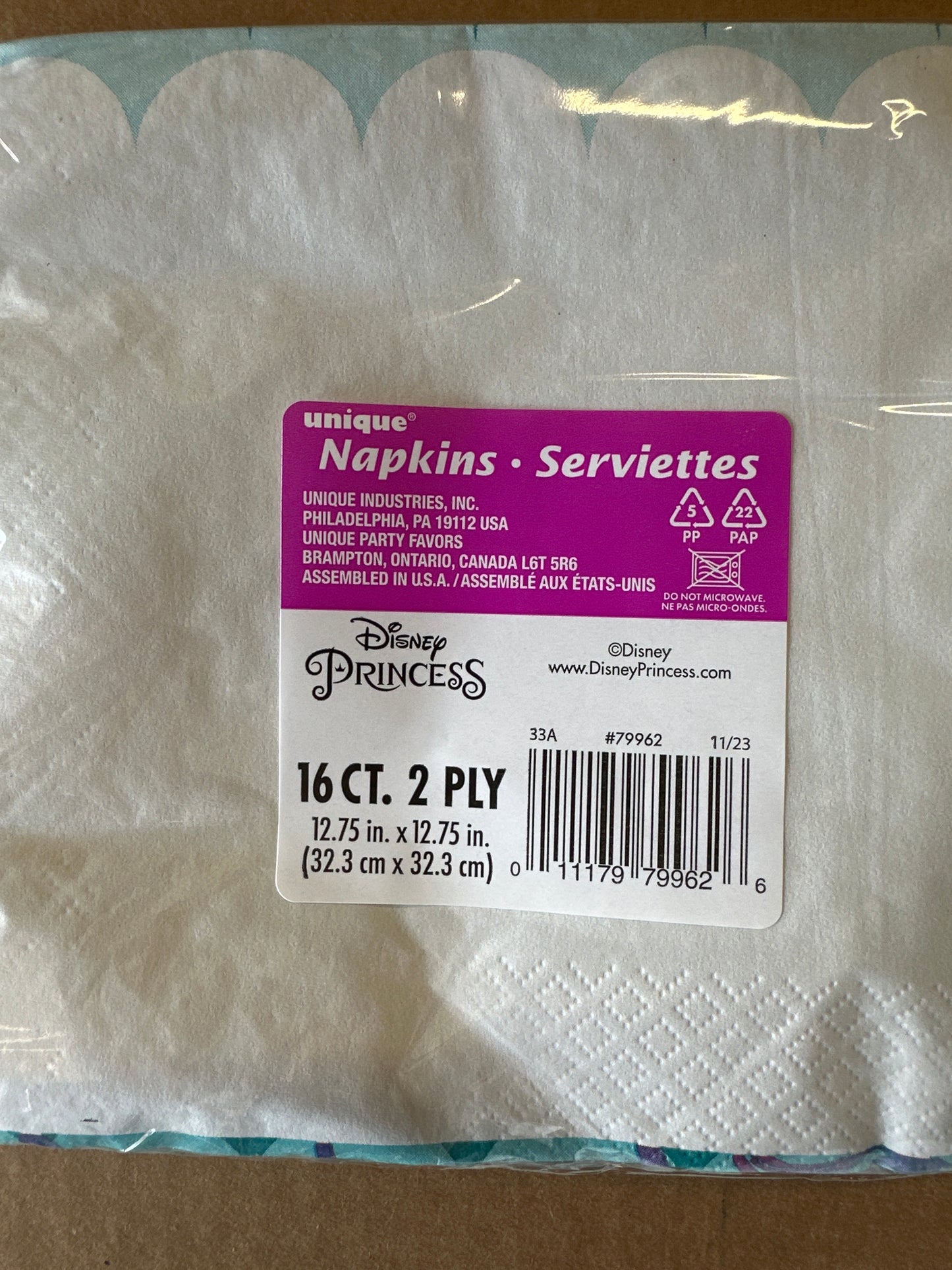 Ariel napkins
