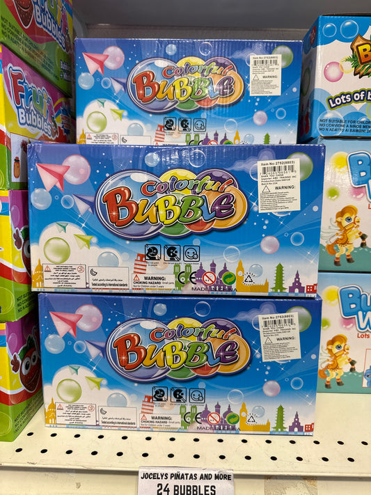 Colorful Bubbles 24 pk
