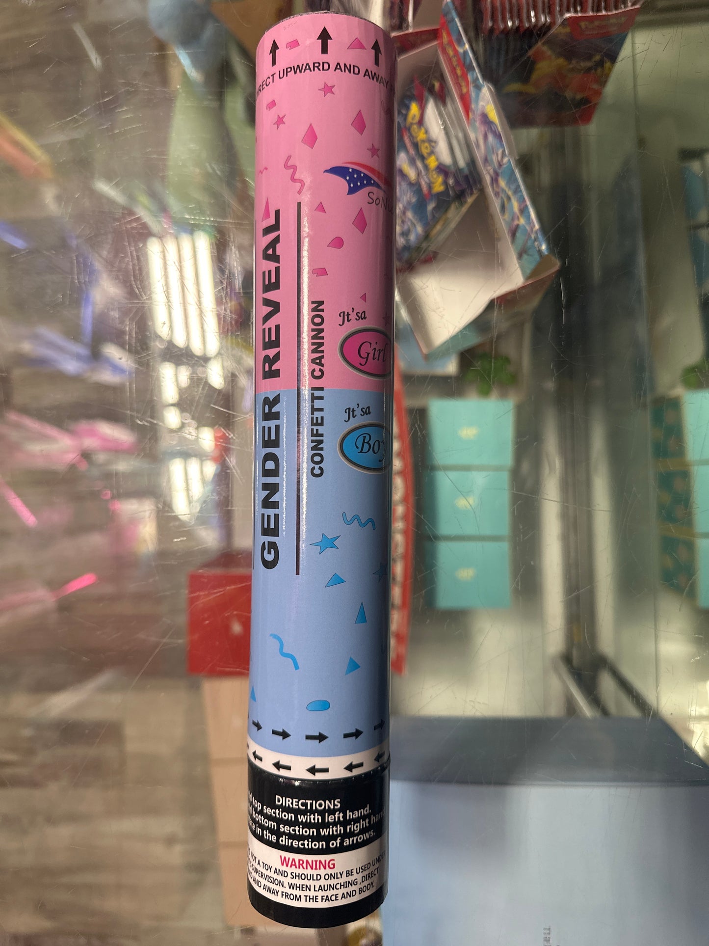 Gender Reveal Confetti Cannon
