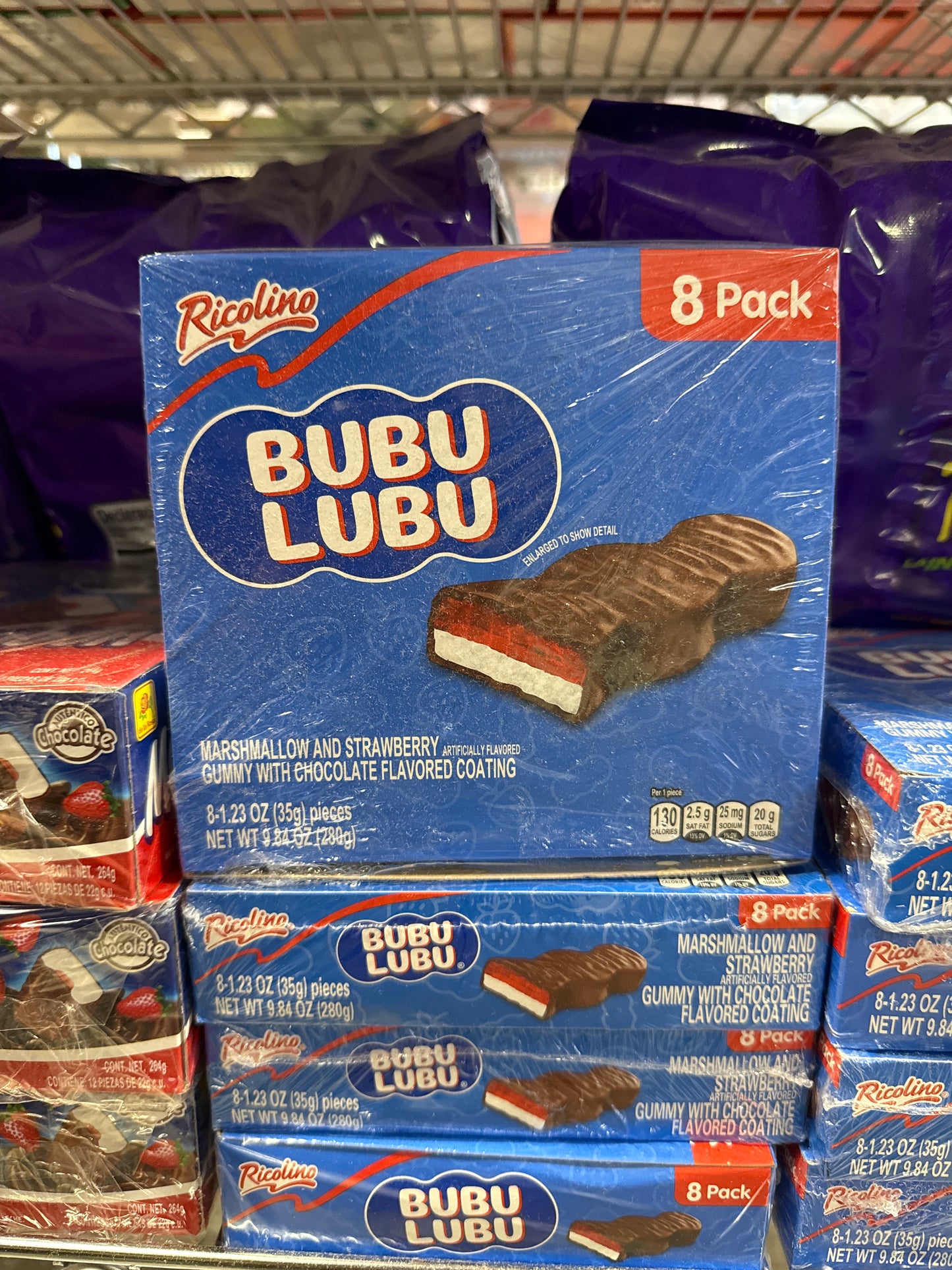 Bubu Lulu Marshmallow and Strawberry 8 pk