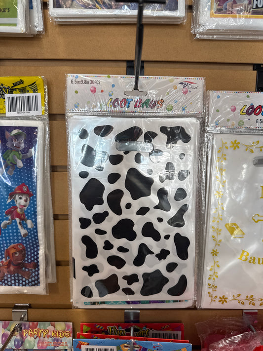 Cow Loot Bag 30 pk