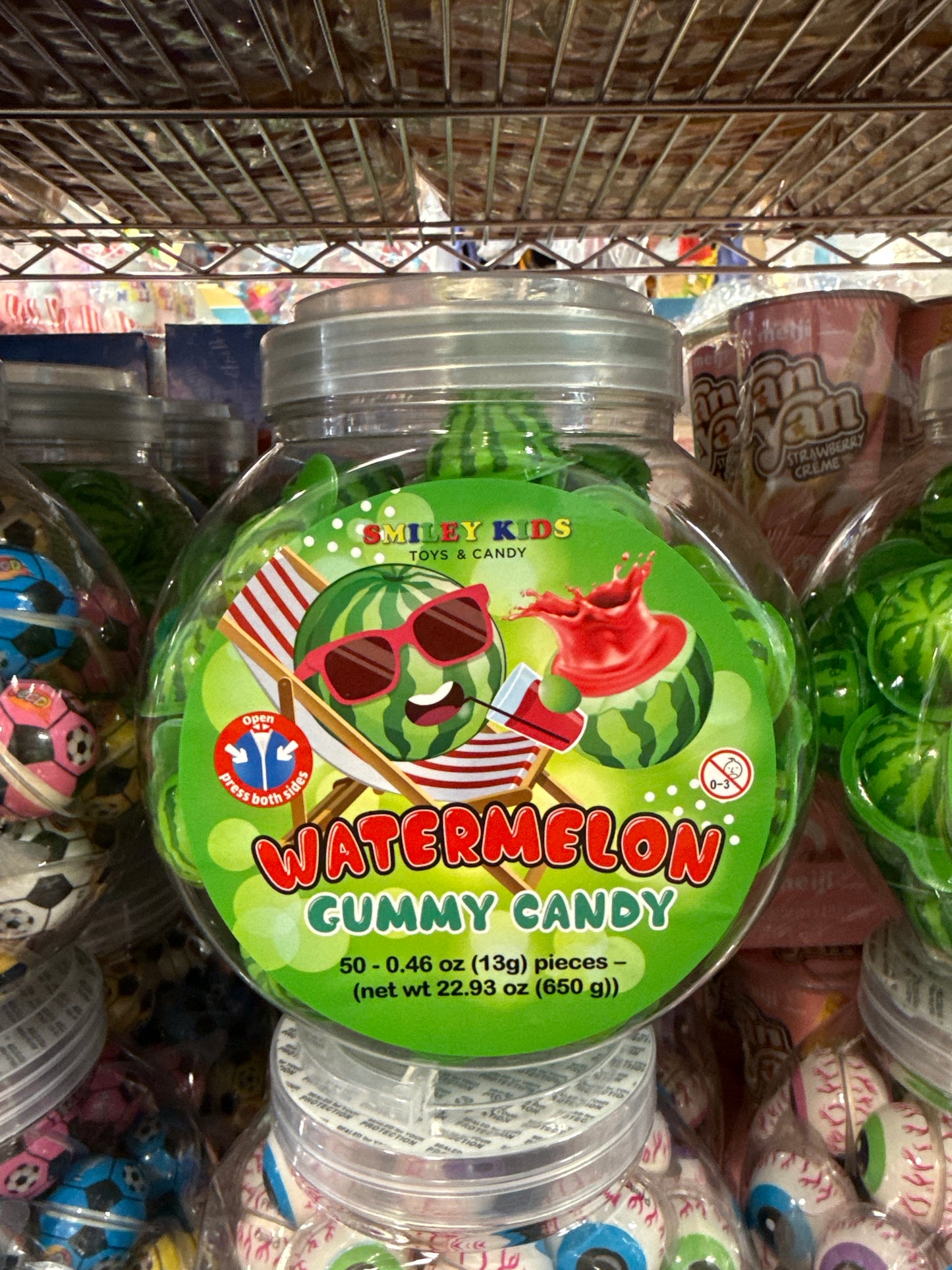 Watermelon Gummy Candy 50 pk