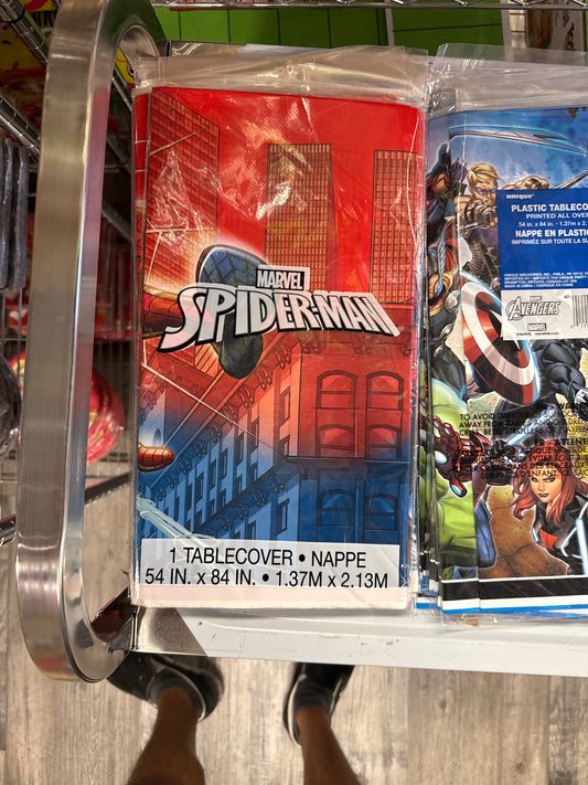 Spiderman Table Cover