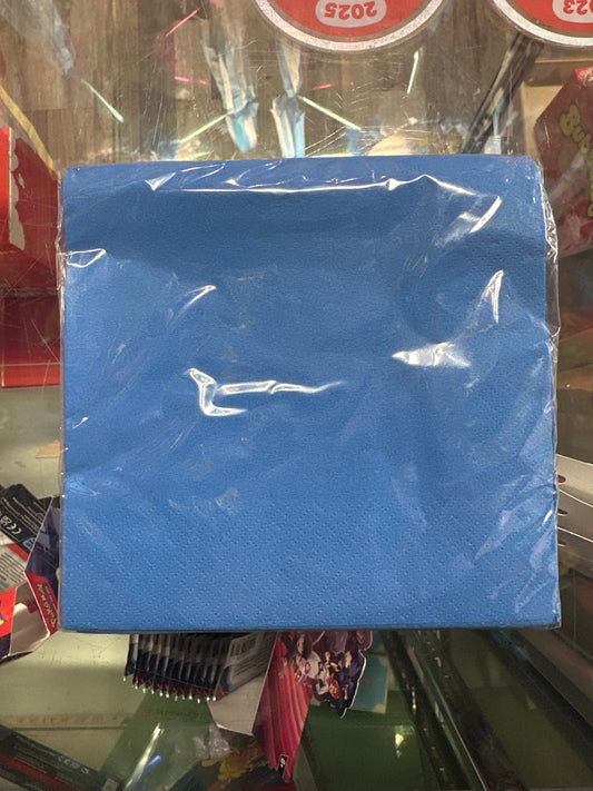 Color Royal Blue Napkins