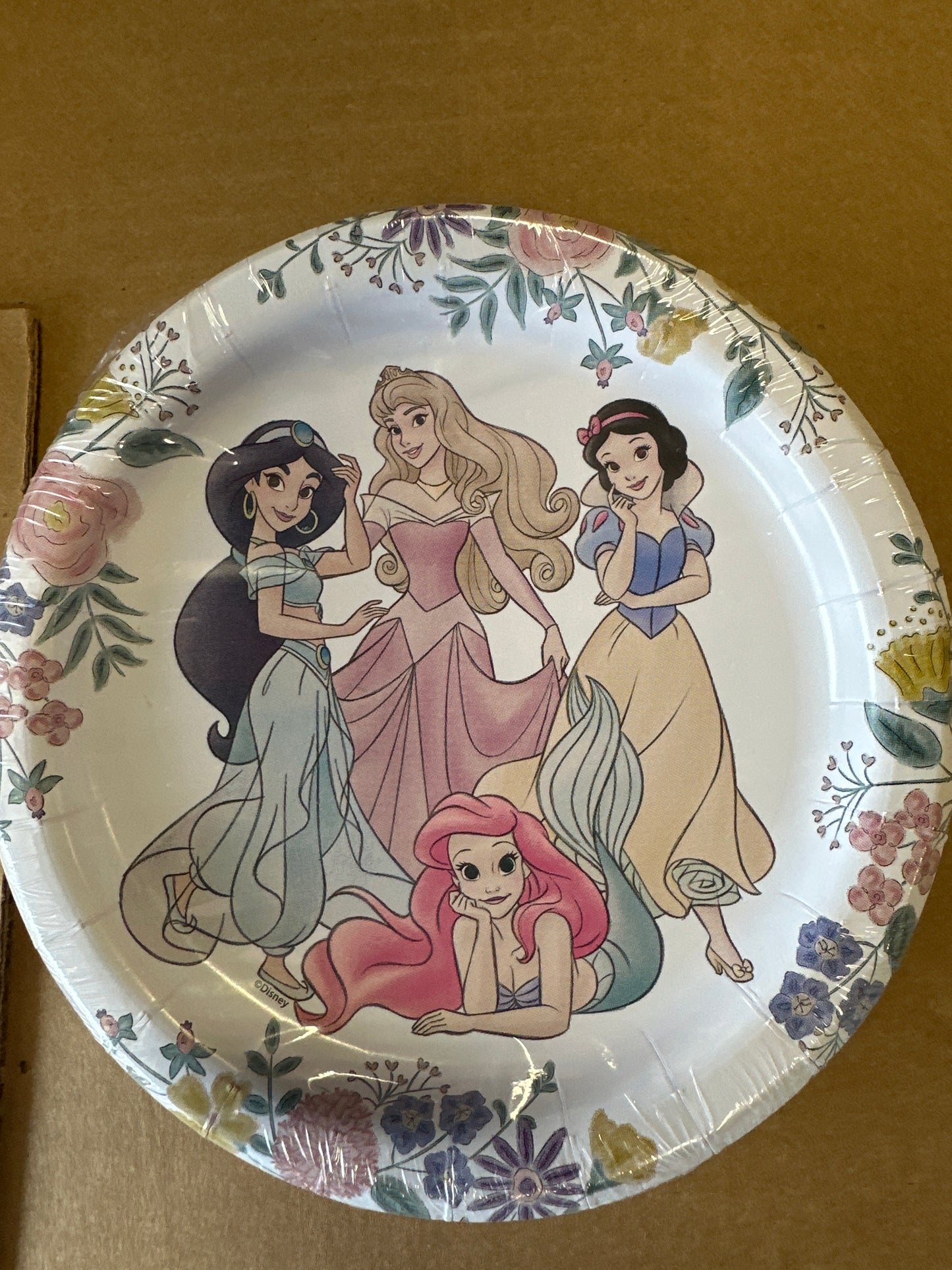 Disney Princess dessert plates