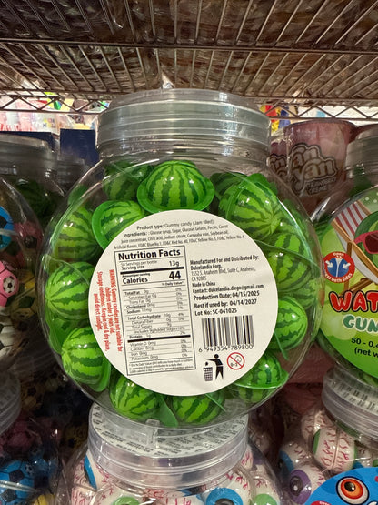 Watermelon Gummy Candy 50 pk