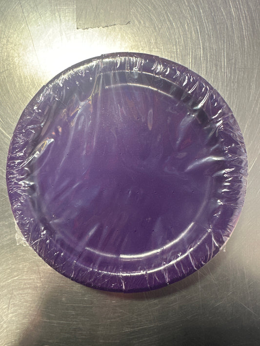 Small Color Purple Plates