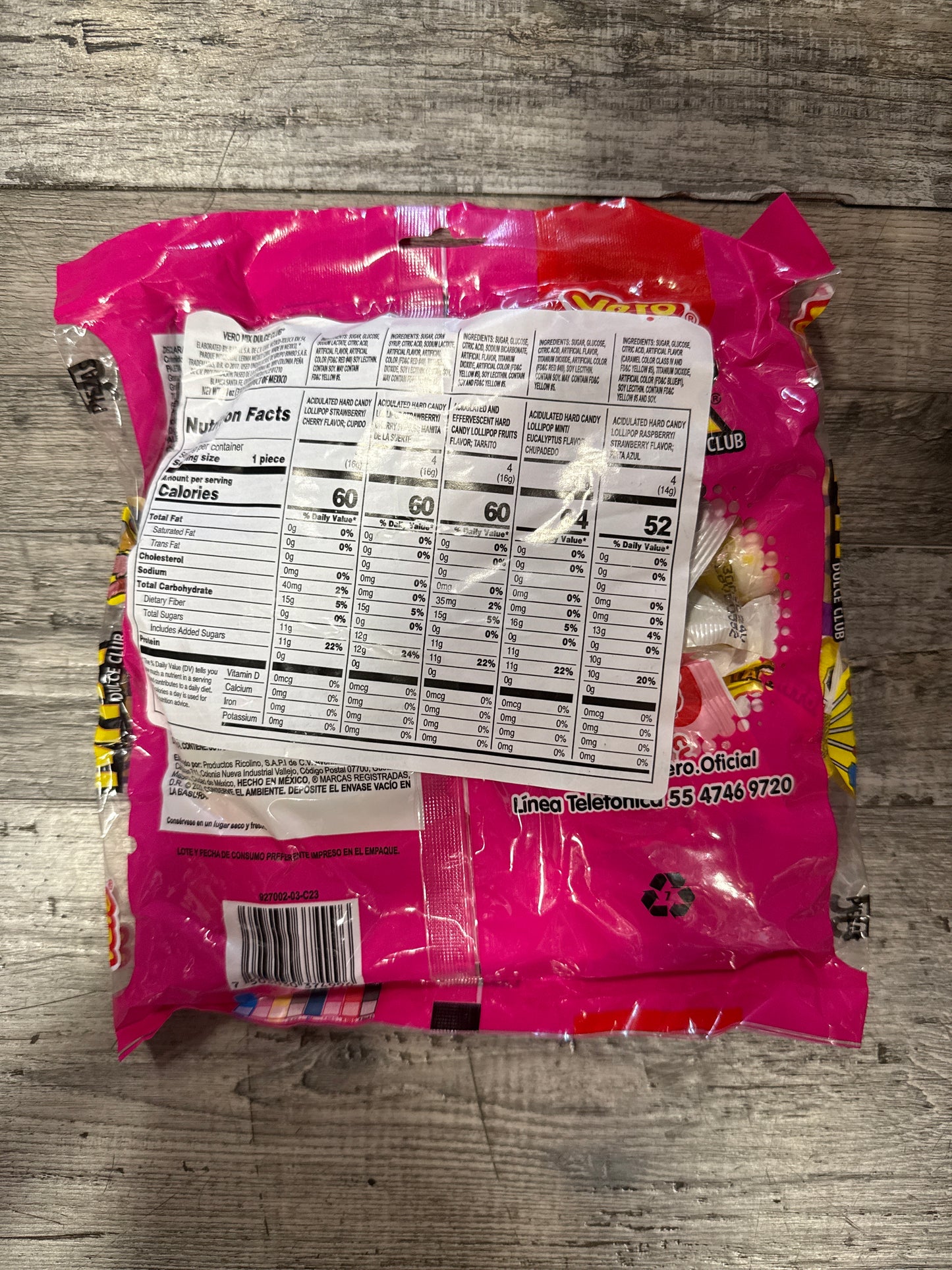 Vero Mix Dulce Club 20 pzas