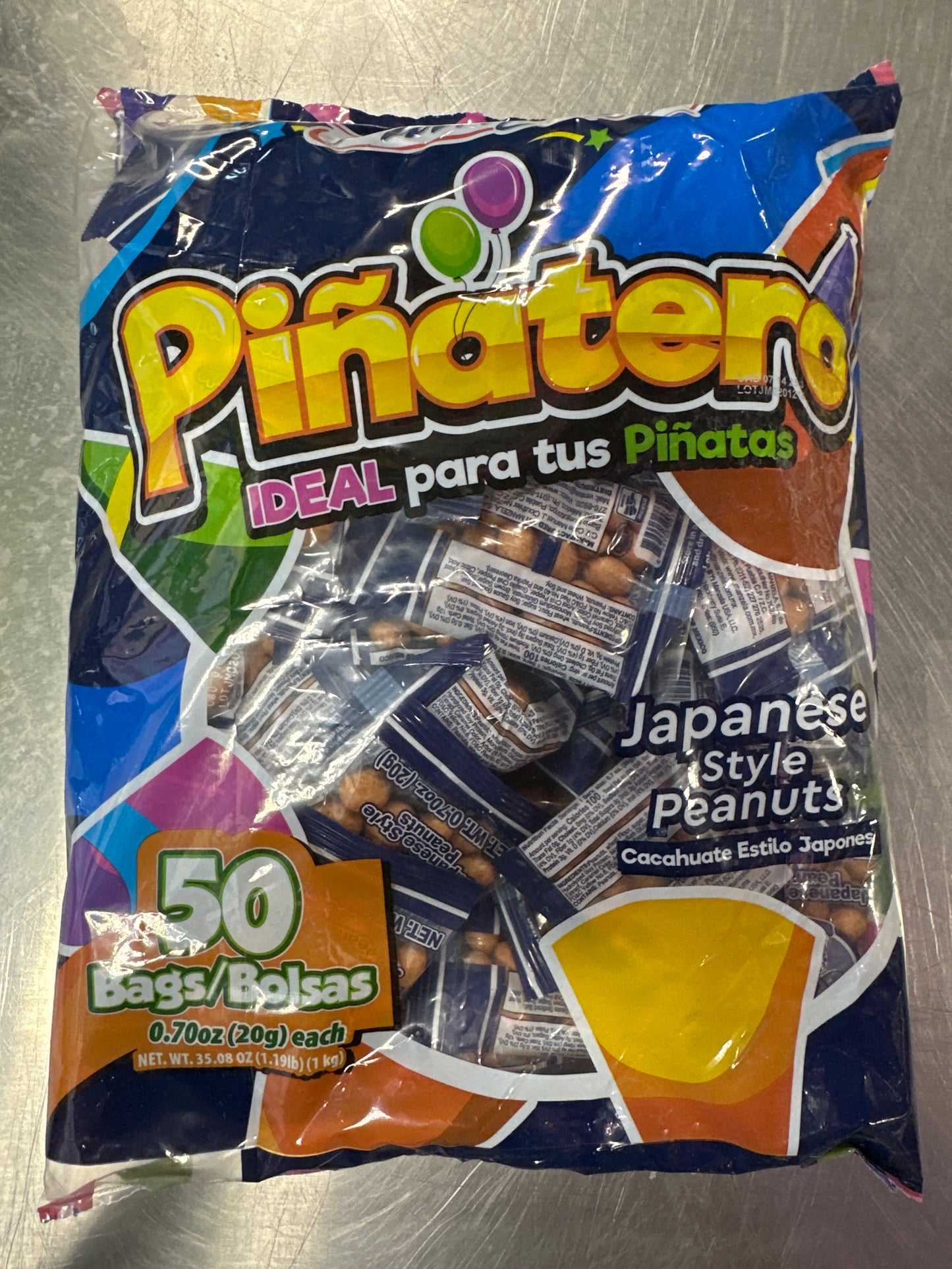Piñatero Japanese Peanuts 50 Pack