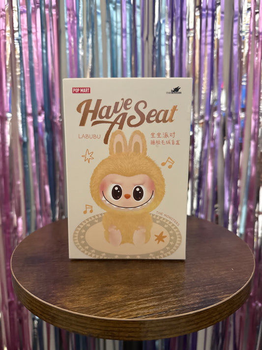 Popmart Have A Seat Blind Box Plushie