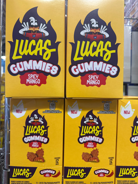 Lucas Gummies Spicy Mango 12pk