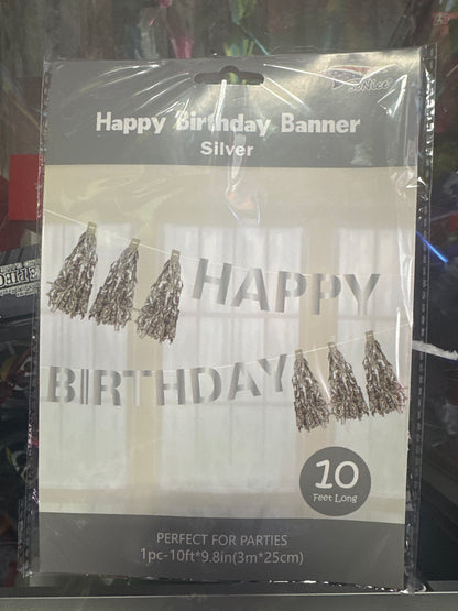 Silver HBD Banner