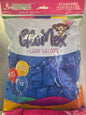 Blue GloMex Balloons 100pcs