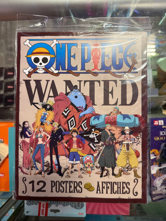 One Piece Wanted Posters