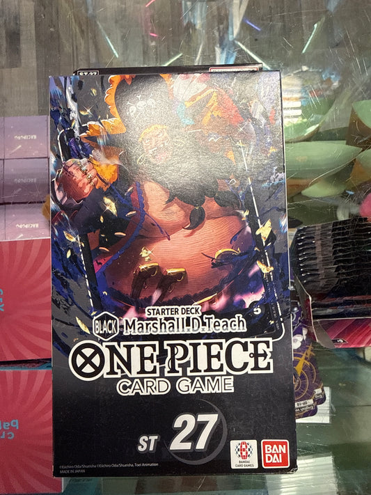 One Piece Starter Deck Blackbeard