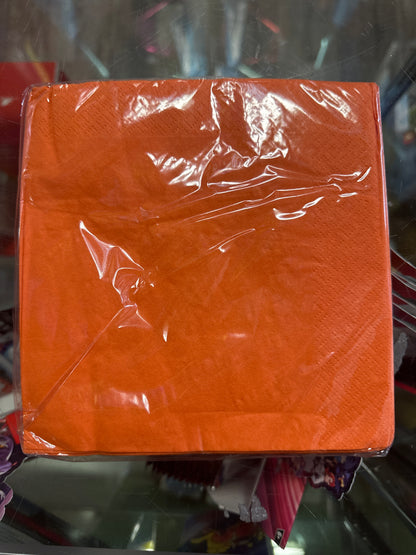 Color Orange Napkins