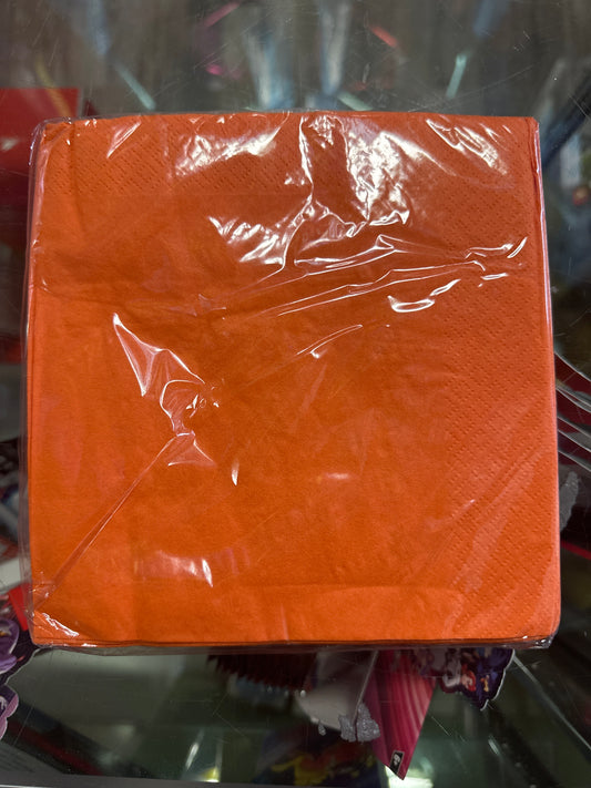 Color Orange Napkins
