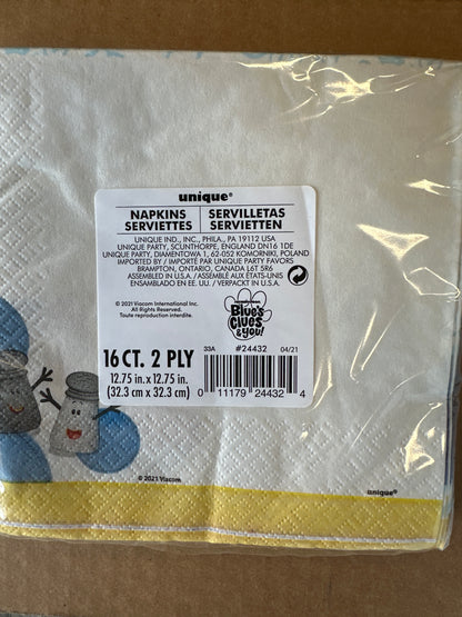 Blues Clues napkin