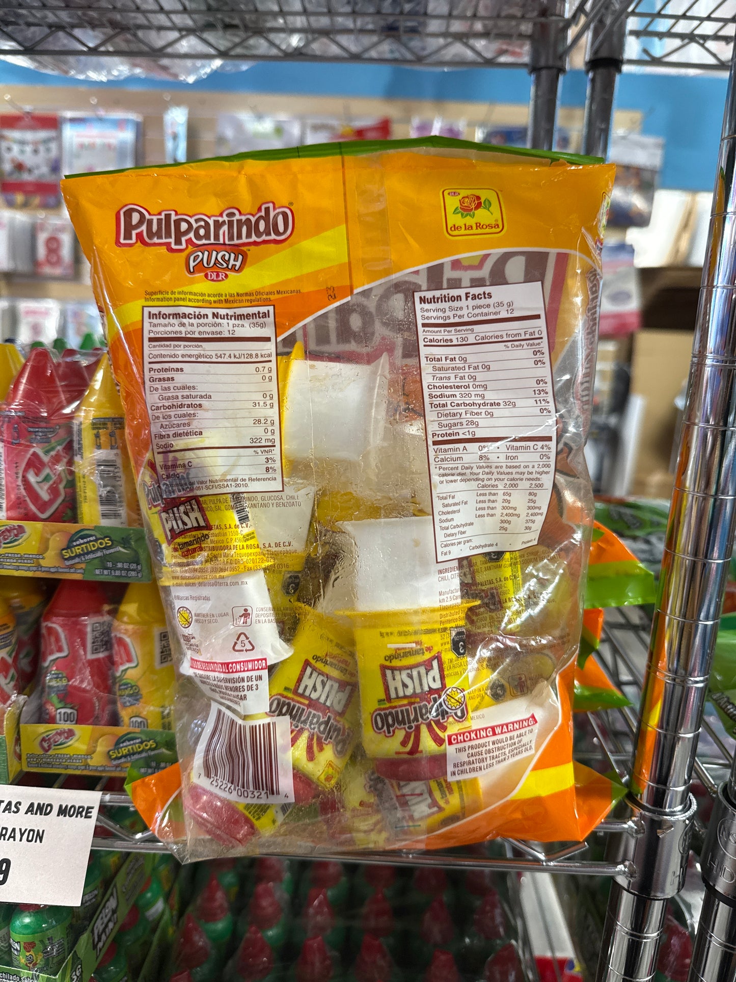 Pulparindo Push Chili Tamarindo