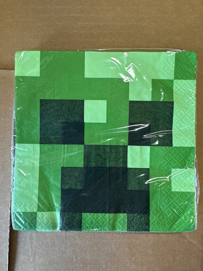 Minecraft napkins