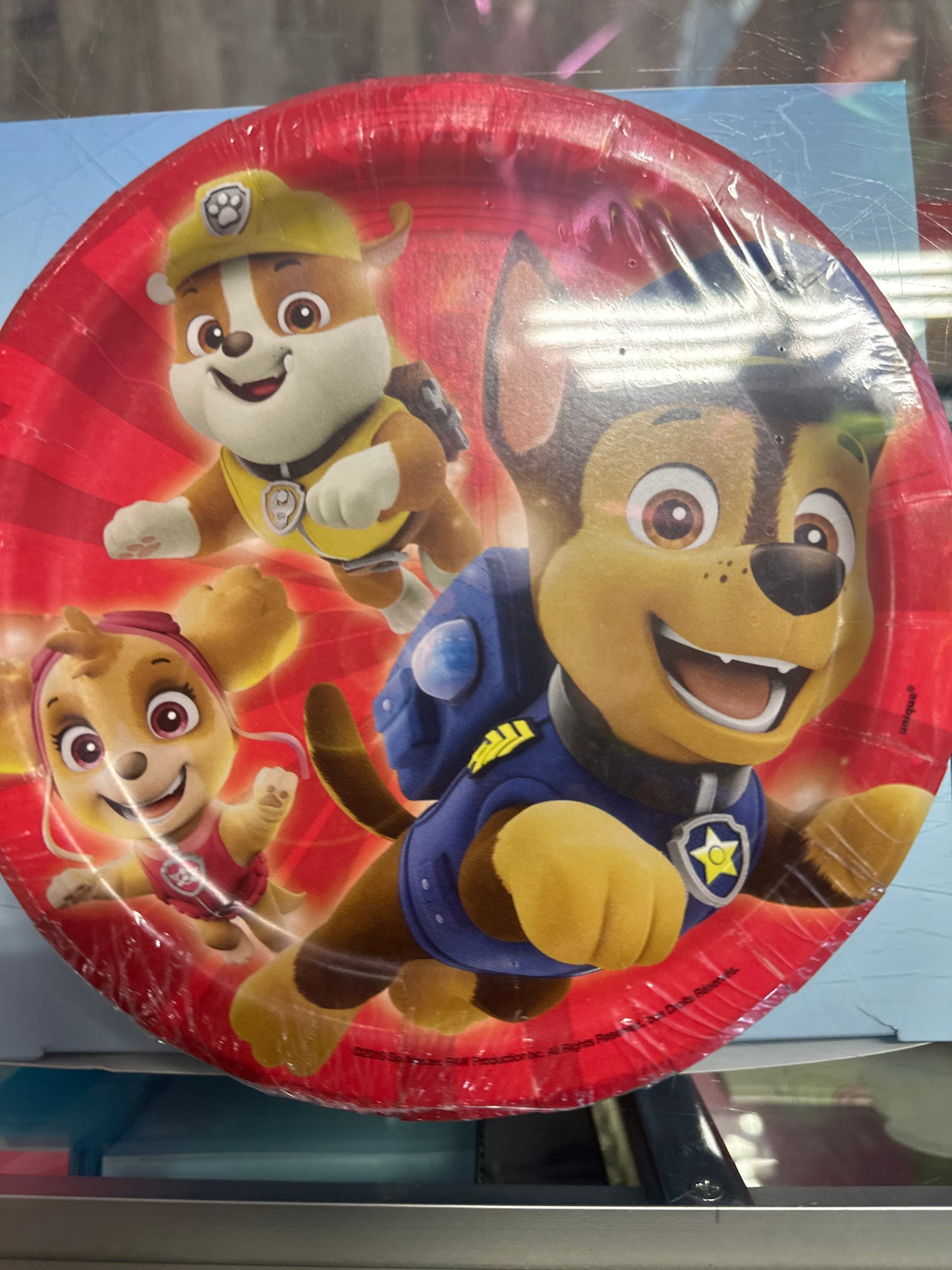 Paw Patrol dessert plates