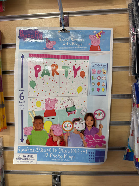 Peppa Pig Scene Setter