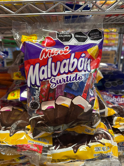 Mini Malvabon Surtido 30 pza