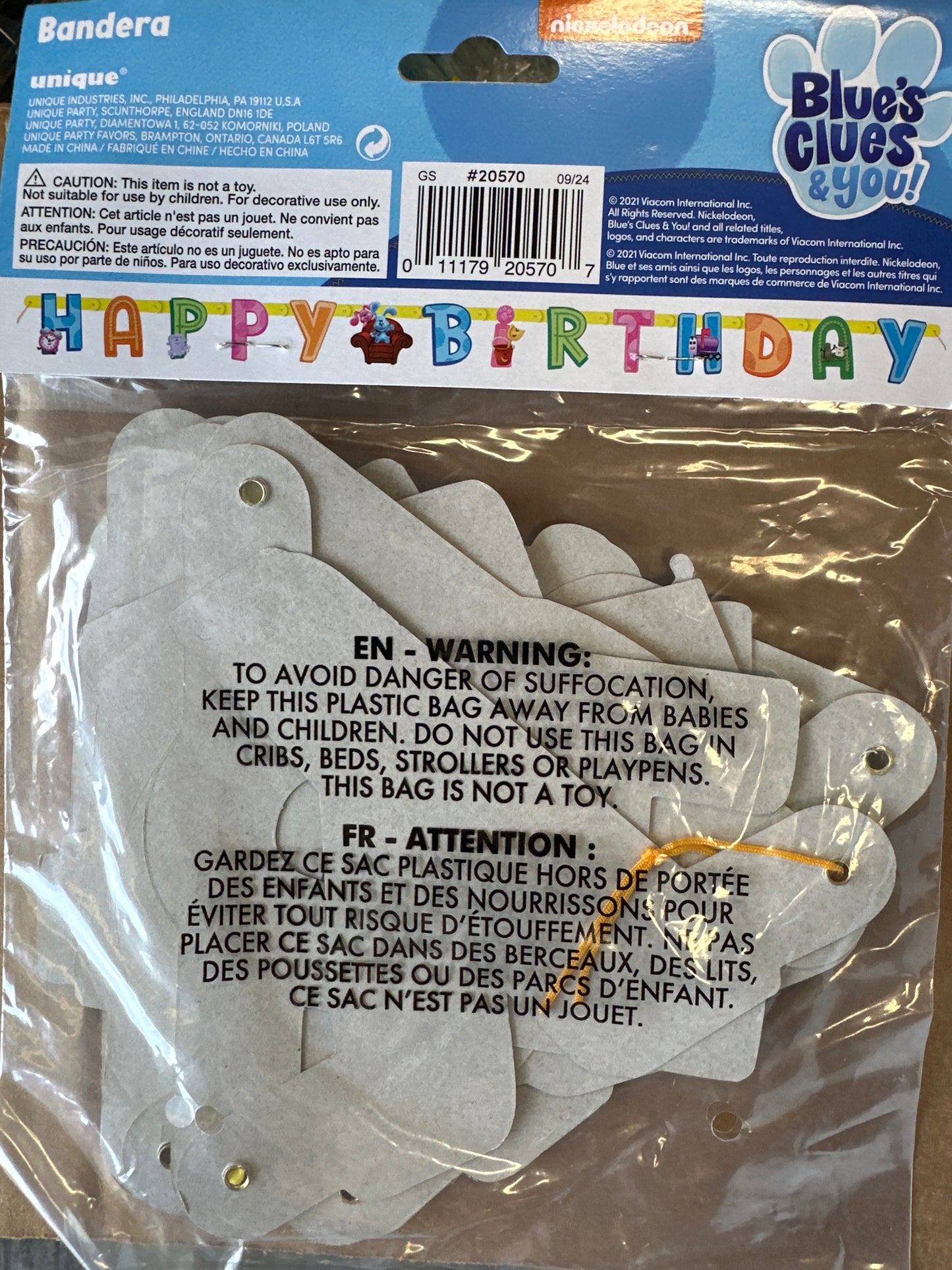 Blues Clues HBD banner