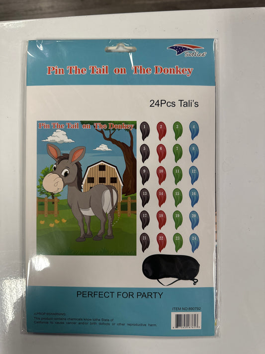 Pin the Tail on the Donkey